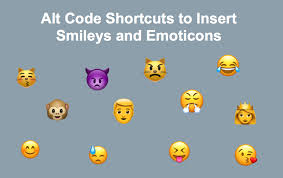 I love how you can easily tell that these emojis are porcupines. Alt Code Shortcuts For Emoji Smileys And Emoticons Webnots