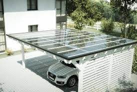 Afbeeldingsresultaat Voor Houten Carport Met Zonnepanelen Pergola Para Garaje Techos Para Autos Techo Para Cochera