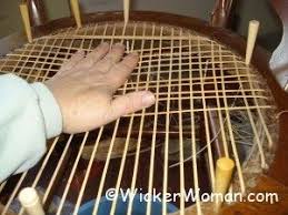 Chair Caning Instructions How To Cane Chairs Hand Lace Strand Caning Cane Chair Woven Chair