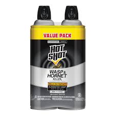 The spray creates a durable foam that kills wasps, hornets, and yellow jackets . Hot Shot Wasp Hornet Killer3 Aerosol Spray Value Pack Shop Insect Killers At H E B