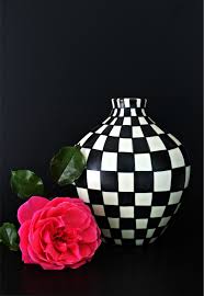 These checkered and plaid wallpapers from burke décor offer something for every room and every style, regardless of your needs. White And Black Ceramic Checkered Vase And Pink Flower Free Image Peakpx