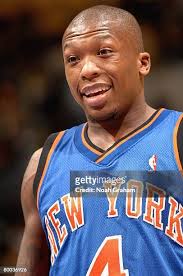 Nate Robinson, David Lee, Eddy Curry and Jared Jeffries of the New... News  Photo