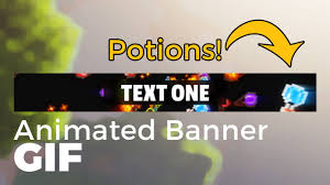 Delivered in a.zip file containing a full quality.gif file, an under 750kb file, and an under 350kb file. Potion Fountain Animated Minecraft Server Banner Template Youtube