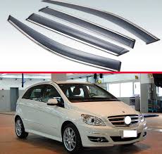 The site includes mb forums, news, galleries, publications, classifieds, events and much more! For Mercedes Benz Clase B W245 B160 B170 B180 B200 2005 2010 Plastic Exterior Visor Vent Shades Window Sun Rain Guard Deflector Chromium Styling Aliexpress