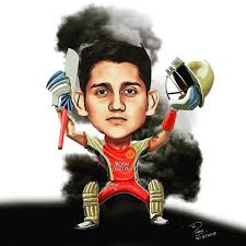 Rcb Ipl Caricature By Nikhil Patni Stoned Santa Spiderman caricature with superman dad.