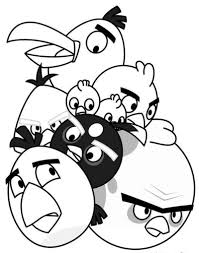 Print and download your favorite coloring pages to color for hours! Printable Angry Birds Coloring Pages Coloringme Com