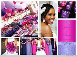 Nigerian Wedding Fuchsia Pink Purple And Lavender Wedding Color Scheme Lavender Wedding Colors Wedding Color Schemes Purple Wedding Colors