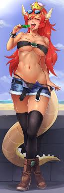 Redhead Bowsette (Maritan) [Super Mario Bros.] - Hentai Arena