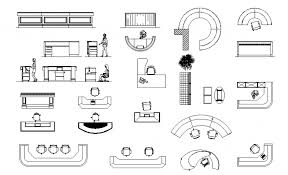 Miscellaneous Reception Furniture Blocks Cad Drawing Details Dwg File Cadbull Reception furniture cad file, dwg download, high quality cad blocks. miscellaneous reception furniture