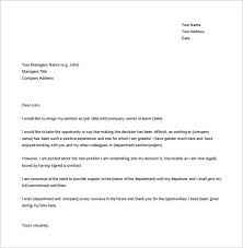 Software Professional Resignation Letter Free Word Download Sample Format Template For Resignation Letter