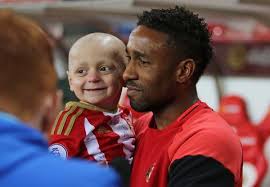 The bournemouth striker struck up a close friendship with the youngster during his time at the north east club and went to his sixth birthday party and his funeral in july. Jermain Defoe Halts Press Conference After Becoming Emotional About Terminally Ill 6 Year Old