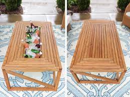Coffee table built in beverage cooler. Outdoor Coffee Table With Beverage Cooler Shades Of Blue Interiors