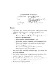 12 contoh soal uts statistika. 01 Format Validasi Soal Uts Uas
