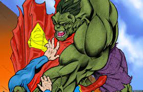 hulk vs justice league on Make a GIF