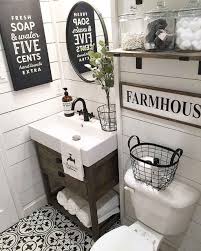 This is my inspiration photo for the remodel of the 1890's homestead house on our ranch. 110 Supreme Farmhouse Bathroom Decor Ideas Farmhouse Bathroom Farmhouse Bathroom Decor Trendy Bathroom