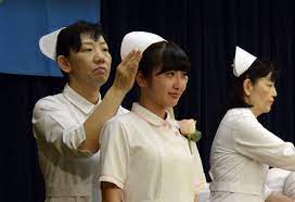 ナースの自覚胸に 看護学校で戴帽式 | 話題 | カナロコ by 神奈川新聞