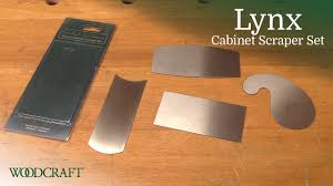 I taught the sharpening of cabinet scrapers to all of my hs wood related technology education well, you don't really sharpen a card scraper, you burnish them. Lynx Cabinet Scraper Set With Bonus How To Sharpen A Card Scraper Youtube