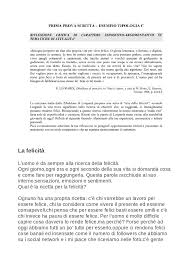 Il testo argomentativo è un tipo di testo che ha come obiettivo principale dare sostentamento alla o alle tesi formulate dall'autore. Felicita Testo Argomentativo