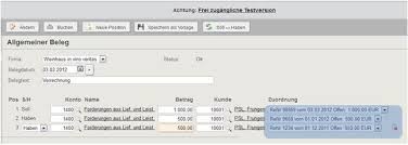 Gutschrift zur rechnung muster englisch : Collmex Handbuch