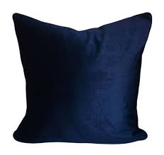 Navy Blue Velvet Belgium Cotton Throw Pillow Cover Decorative Pillow Both Sides 12x16 12x20 14x24 Blue Velvet Fabric Blue Throw Pillows Velvet Pillows