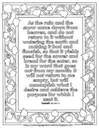 Mindfulness coloring is a great activity to help both children and adults relax. Isaiah 55 10 11 Coloring Page Free Printable Coloring Pages Bible Verse Coloring Page Coloring Pages