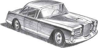 Car Drawing Shade - Successful Drawing - Joshua Nava Arts