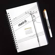 Black And White Bullet Journal Theme Pin On Bullet Journal