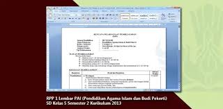 Di tahun pelajaran baru 2017 / 2018 prioritas pelaksanaan kurikulum 2013 masih dalam ditujukan untuk kelas 1 dan 4, namun untuk kelas lainnya akan segera direalisasikan jadi tentunya akan ada contoh format rpp k13 sd versi 2017 2018 untuk kelas 5, 3, 2, dan 6. Rpp K13 Pai Sd Kelas 5 Semester 2 Format 1 Lembar Berkas Edukasi