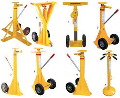 They are also ideal for storage of trailers when not in use to level trailers parked on sloped ground and to prevent landing gear from. Trailer Stabilizing Jack At Nationwide Industrial Supply Llc