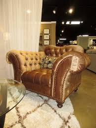 Touch device users, explore by touch or with swipe gestures. American Signature Tufted Chair At The Missing Piece