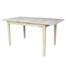 Try sanding your unfinished furniture and finish it with your. International Concepts Unfinished Rectangular Shaker Dining Table K T32x 30s