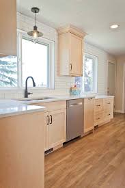 chic natural maple kitchen craftsman
