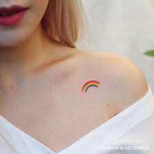 645 x 645 jpeg 52kb. Tattoofield Rainbow Waterproof Temporary Tattoo Yesstyle Rainbow Tattoos Minimalist Tattoo Pattern Tattoo