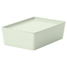 Kuggis Storage Box With Lid Light Green Shop Here Ikea Storage Boxes With Lids Ikea Storage Box