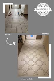 Wandfarbe streichen in der küche. Mylands Egyptian Grey No 154 Fussboden Fliesen Streichen Fliesen Verschonern Fussboden Fliesen