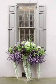 In celebration of spring kicking off tomorrow, we're taking a look at some gorgeous window boxes we've seen around the holy city. Window Boxes Of Charleston Window Box Flowers Window Planter Boxes Window Boxes Diy