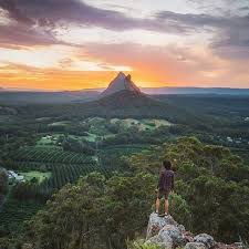 Glass House Mountains Queensland Glasshouse Mountains Australia Tourism Australia Travel