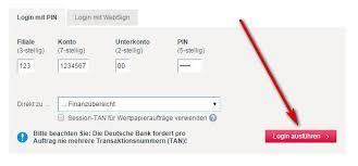 Bei der deutschen bank kann das konto problemlos gekündigt werden. Deutsche Bank Login Login Seite