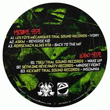 Mystikal 07 - Les Fûts Mécaniques, A5KM, Rorschach, HTA, Tseu, Sethi One,  KickArt - Tikal Sound Records - Toolbox records - votre disquaire vinyle