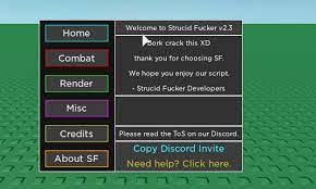 Join the official oof4dayz community discord server and dm me to buy the script! Strucid Fucker Cracked By Bork Source