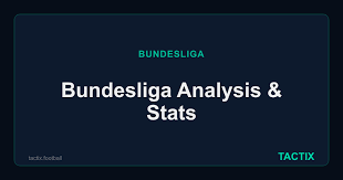 Bundesliga Analysis, Stats & Live Data | TACTIX