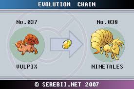 Evolve Vulpix Evolve Level