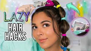 Natalies Outlet Youtube Youtube Diy Hair Hacks Easy Hairstyles Quick Hair Hacks