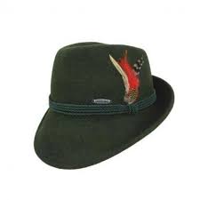 German Alpine Style Green 100 Wool Oktoberfest Hat Oktoberfest Hat German Hats Hats