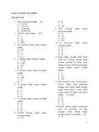 Maybe you would like to learn more about one of these? Soal Matematika Sd Tentang Debit Air