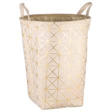 Where and how you store your laundry baskets can vary depending on the layout of your property and the needs of your household. Geometric Print Laundry Basket