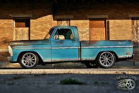 1968 Ford F100 W Slam D Stance Crown Victoria Front End Swap 18 20 Wheels Fresh Fame Off Build Sweet Custom I Ford Trucks Classic Trucks Classic Ford Trucks