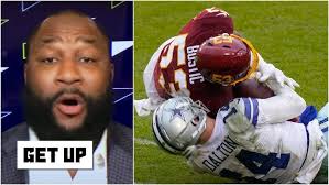 Why didn't Cowboys players get in Jon Bostic's face after the Andy Dalton  hit?