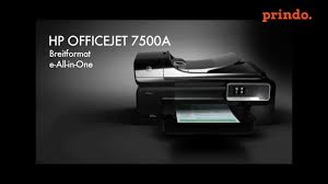 Hp Officejet 7500a Der Alleskonner Prindo De Youtube