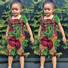 Toddler Kids Girls Romper African Traditional Style Short Sleeve Ruffles Jumpsuit  Ankara Playsuit Harem Pants Outfits 1-6 Years - AliExpress